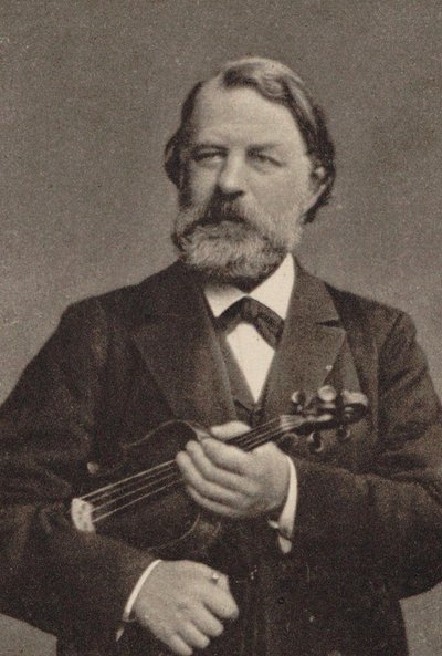 Portrait du violoniste et compositeur Joseph Joachim - Unbekannt