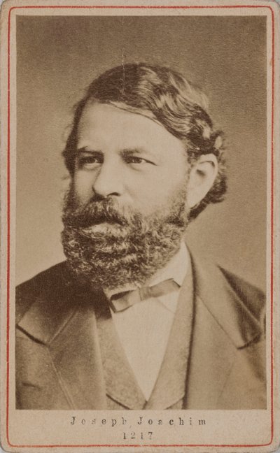 Portrait du violoniste et compositeur Joseph Joachim 1831-1907 - Unbekannt