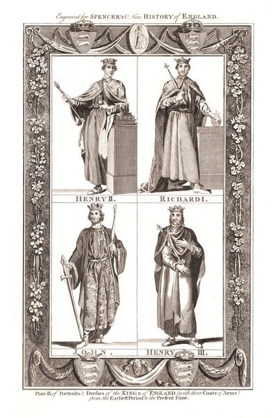 Portraits et robes des rois d