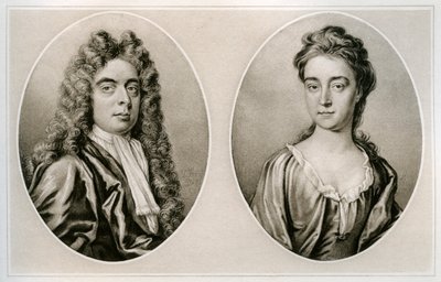 Portraits du duc et de la duchesse de Marlborough - Unbekannt