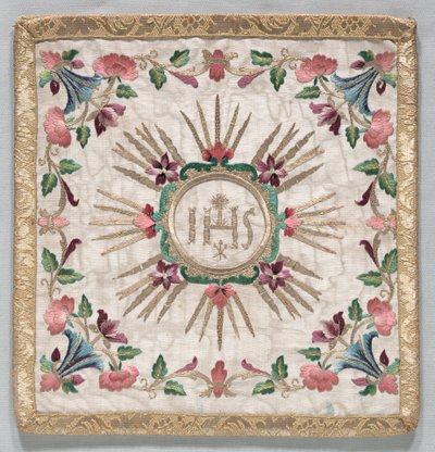 Pochette pour la couverture du calice, XVIIIe siècle - Unbekannt