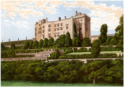 Château de Powis, Powys, Pays de Galles, demeure du comte de Powys, c1880 - Unbekannt