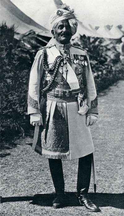 Pratap Singh 1845-1922, officier de l