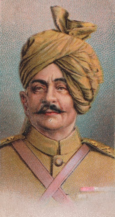 Pratap Singh 1845-1922, officier de l
