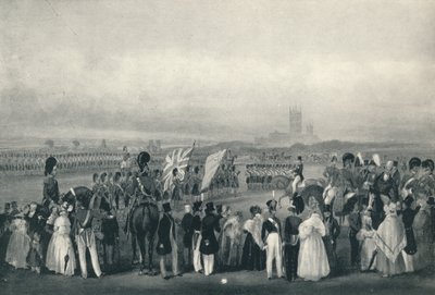 Présentation de nouvelles couleurs aux 93e Highlanders, 7 octobre 1834, 1834, 1909 - Unbekannt