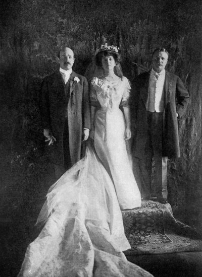 Le président Roosevelt et M. et Mme Longworth, 1906 - Unbekannt