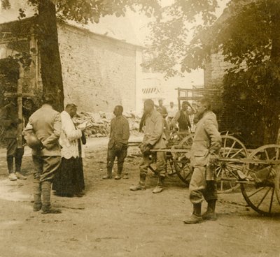 Prêtre disant la messe en plein air - Unbekannt