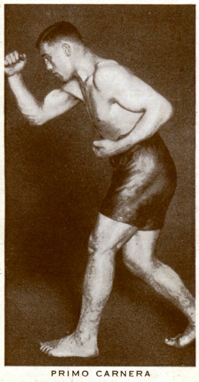 Primo Carnera, boxeur italien, 1938 - Unbekannt