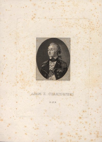 Prince Adam Kazimierz Czartoryski 1734-1823 - Unbekannt