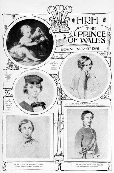 Prince Albert Edward, vers 1859 - Unbekannt
