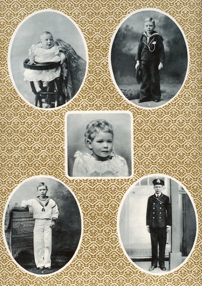 Prince Albert Windsor de un à quinze ans, vers 1896-1910 - Unbekannt