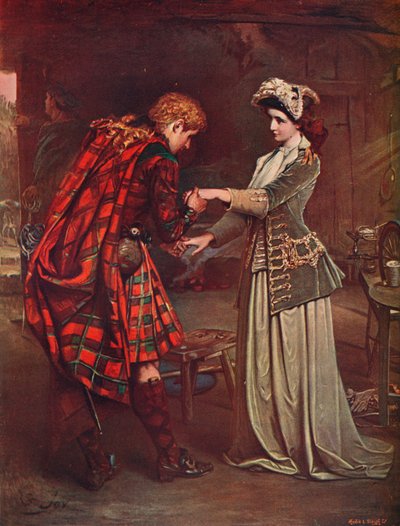 Adieu du prince Charles à Flora MacDonald, 1746 1905 - Unbekannt