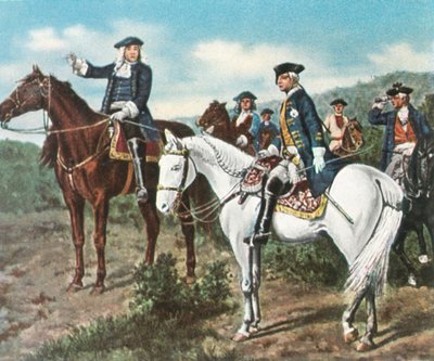 Prince Eugène et prince héritier Frédéric, 1734, 1936 - Unbekannt