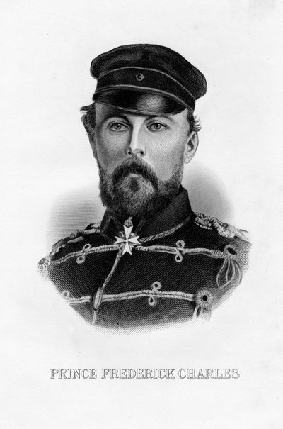 Prince Frédéric Charles, maréchal prussien, 19ème siècle - Unbekannt