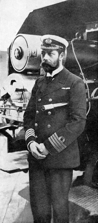 Le prince George en tant que capitaine dans la Royal Navy, vers 1900-1920, 1936 - Unbekannt