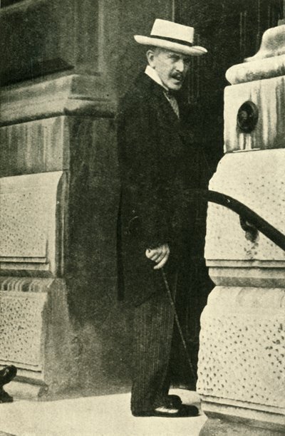 Prince Lichnowsky au Foreign Office, Londres, 1914, vers 1920 - Unbekannt