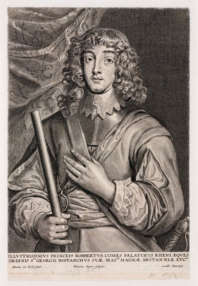Prince Rupert du Rhin, officier de cavalerie, vers 1640 - Unbekannt