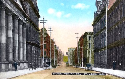 Rue Prince William, Saint John, Nouveau-Brunswick, Canada - Unbekannt