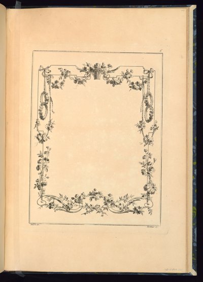 Pl. 6 du 18e cahier de cartels et trophées de l