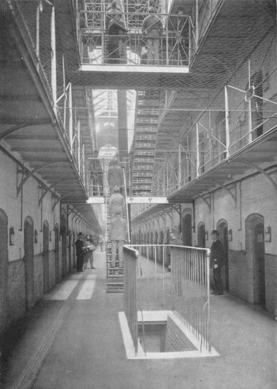 Prisonniers allant dîner, prison de Wormwood Scrubs, Londres, c1903 - Unbekannt