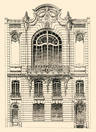 Maison privée à Paris, 1903 - Unbekannt