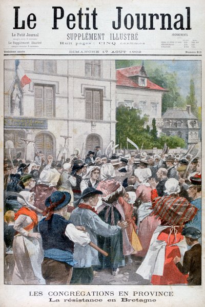 Protestation en Bretagne, 1902 - Unbekannt