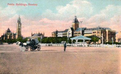 Bâtiments publics, Bombay, Inde, début du 20ème siècle - Unbekannt