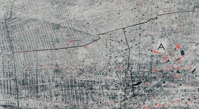 Carte des pubs de Liverpool, vers 1910, 1912 - Unbekannt