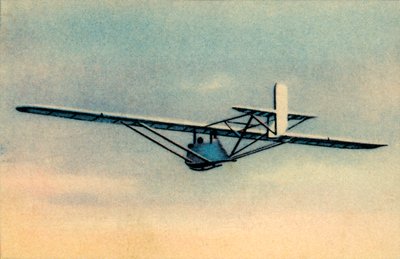 Élève dans un planeur d