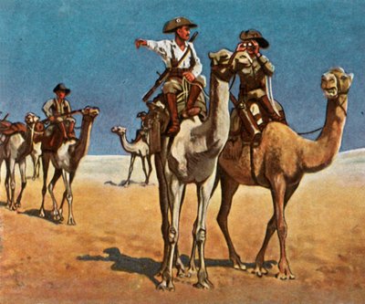 Poursuite des Simon-Copper-Hottentots dans le désert du Kalahari - Unbekannt