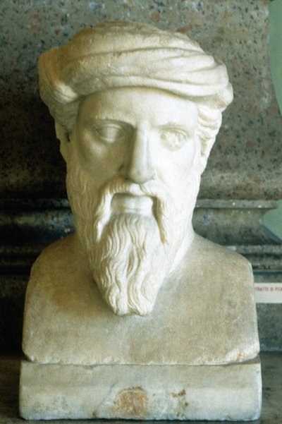 Pythagore, mathématicien et philosophe grec ancien, VIe siècle av. J.-C. - Unbekannt