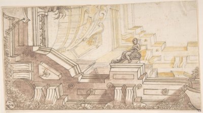 Quart de conception pour une décoration de plafond en trompe-l