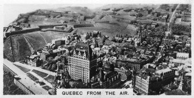 Québec vue du ciel, Canada, vers 1920 - Unbekannt