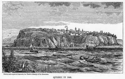 Québec en 1640, 1877 - Unbekannt