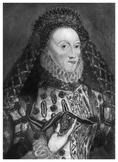 La reine Elizabeth I en vieillesse, 16ème siècle, 1896 - Unbekannt