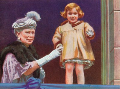 Reine Mary 1867-1953 et Princesse Margaret 1930-2002 à l
