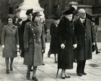 Reine Mary, princesse Elizabeth, princesse Margaret, Jour de l