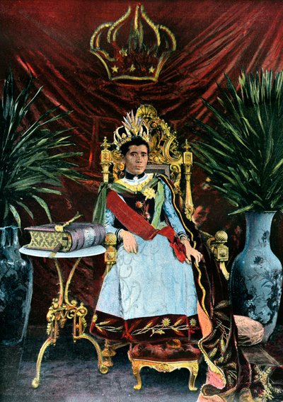 Reine Ranavalona Manjaka III de Madagascar, vers les années 1880 - Unbekannt