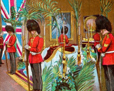 La reine Victoria en état à Osborne House - Unbekannt