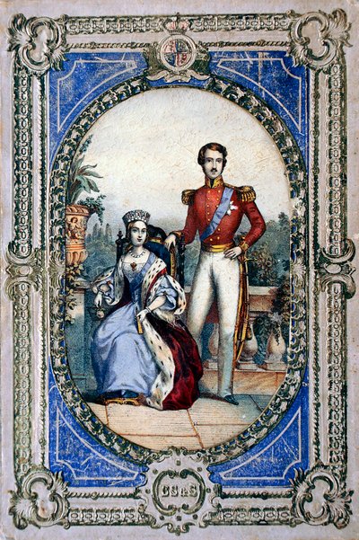 Reine Victoria et Prince Albert, vers 1840 - Unbekannt
