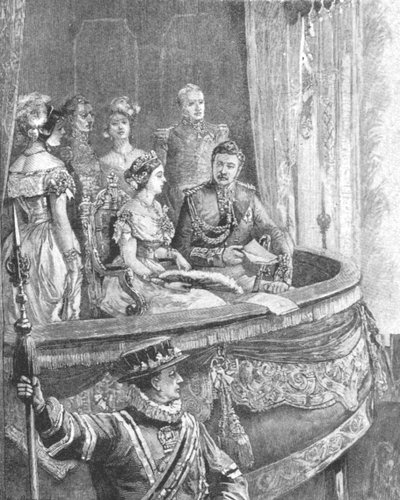 La reine Victoria et le prince consort à l