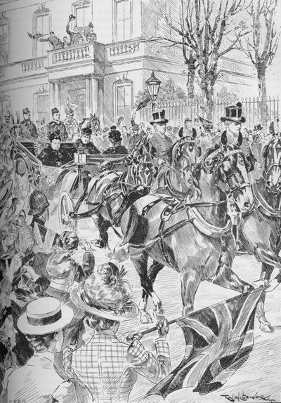 Dernière visite de la reine Victoria à Londres, mars 1900, 1906 - Unbekannt