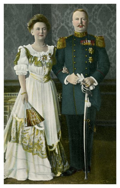 La reine Wilhelmine et le prince Henri des Pays-Bas - Unbekannt