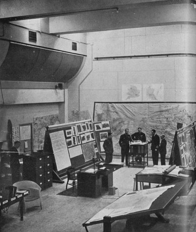 Salle des opérations du Bomber Command de la RAF, 1941 - Unbekannt