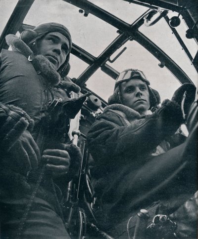 Pilote de bombardier de la RAF et second pilote, 1941 - Unbekannt
