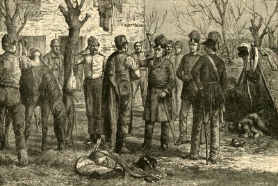 Radetsky après la victoire à Novara 1849, 1890 - Unbekannt