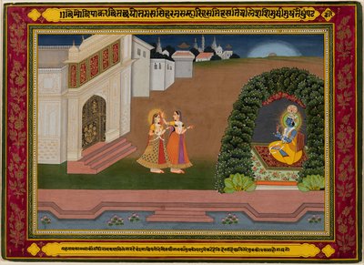 La confidente de Radha l