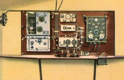 Salle de radio à bord de l