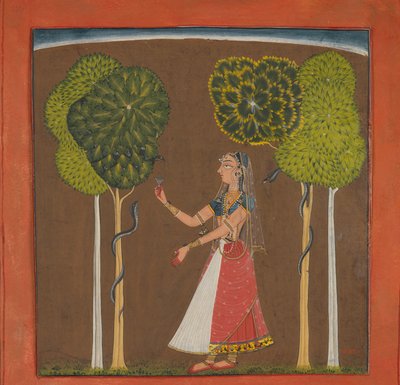 Ragini, peut-être Asavari: Folio d