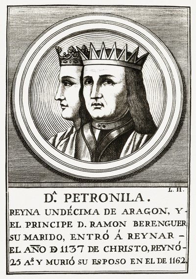 Raimond Bérenger IV de Barcelone et Pétronille Reine d